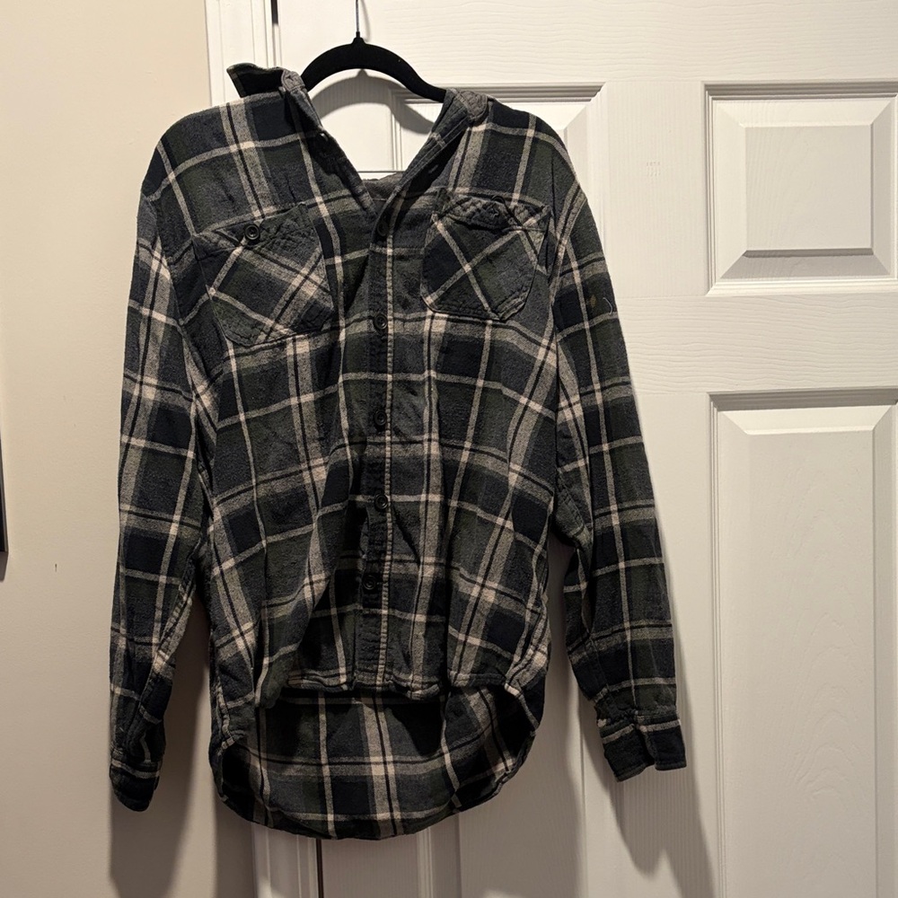 Plaid Shirt Jacket for Men